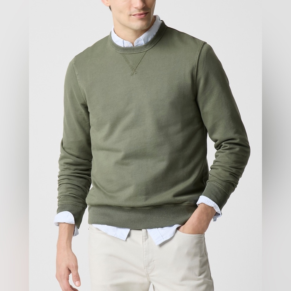 J Crew Garment-dyed crewneck sweatshirt CP754